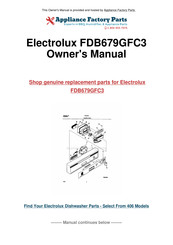 Electrolux 600 SERIES Use & Care Manual