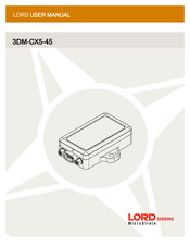 Lord MicroStrain 3DM-CX5 Series User Manual
