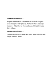 Philips hue Bridge User Manual