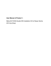 Metra Electronics 95-7618G Installation Instructions Manual