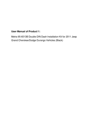 Metra Electronics 95-6513B Installation Instructions Manual