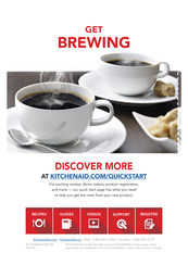 KitchenAid KCM1208DG Get Started