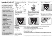 Magnasonic mguc500 Quick Start Manual