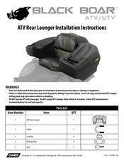 Black Boar 66010 Installation Instructions Manual