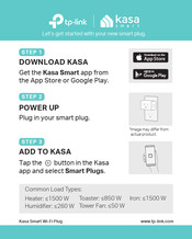 TP-Link kasa smart KP125M Manual