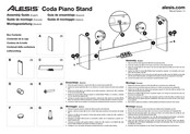Alesis Coda Assembly Manual