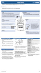 Boss Distortion Owner's Manual