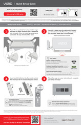 Vizio M43Q6M-K04 Quick Setup Manual