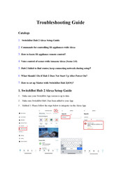 SwitchBot W3202100 Troubleshooting Manual