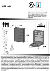 Forte MFF2054 Assembling Instruction