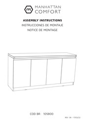 Manhattan Comfort Viennese 105800 Assembly Instructions Manual