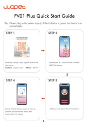 WOPET FV01 Plus Quick Start Manual