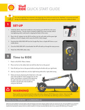 Shell RIDE SR-5S Quick Start Manual