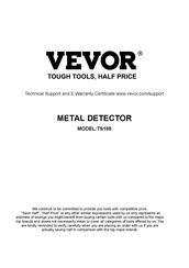 VEVOR TS185 Manual