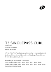 T3 SINGLEPASS CURL User Manual