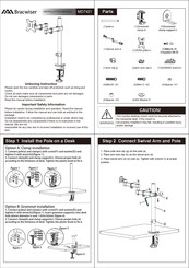 Bracwiser MD7421 Installation Manual