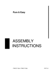 DWVO Pure & Easy FTBFVT-7025 Assembly Instructions Manual