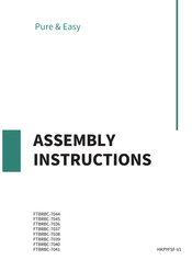 YitaHome Pure & Easy MAYIHvKpSI Assembly Instructions Manual