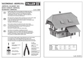 Faller OBERPRECHTAL DAY-LABOURERS' HOUSE Manual