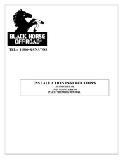 Black Horse Off Road 9B93904SS Installation Instructions Manual