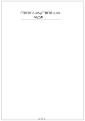 DWVO FTBFBF-6105 MZGM Manual