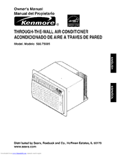 Kenmore 000 BTU Multi-Room Air Conditioner Owner's Manual