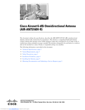 Cisco Aironet AIR-ANT5160V-R User Manual
