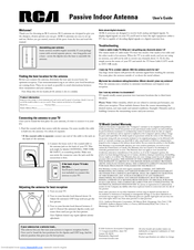 Rca ANT111R User Manual