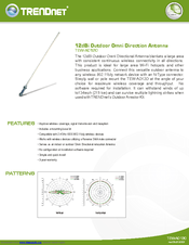 TRENDnet TEW-AO12O Specifications