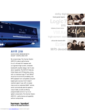 Harman Kardon Avr 210 Manuals Manualslib