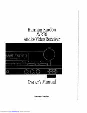 harman kardon avr 70 speaker setup