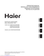 Haier 2HUM18HA03/R2 Operating Manual