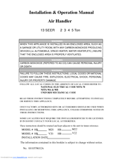 Haier HB4800VD2V22 Installation & Operation Manual