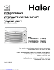Haier ESA412J-115V Use & Care Manual