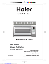 Haier HWPR08XC7 User Manual