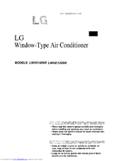 LG LWHD1209R Owner's Manual