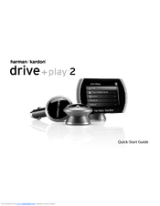 Harman Kardon Drive + Play 2 Quick Start Manual