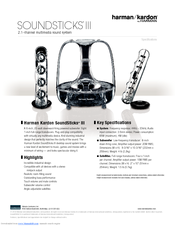 Harman Kardon SOUNDSTICKS3AM Product Information