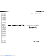 Marantz PM5004 User Manual