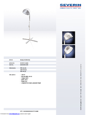 SEVERIN HH 6310 - Dimensions