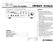 Yamaha C-6 Owner's Manual