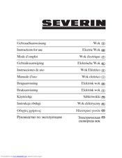 SEVERIN WO2442 - Instructions For Use Manual