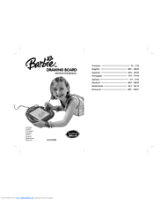 LEXIBOOK BARBIE DRAWING BOARD Instruction Manual