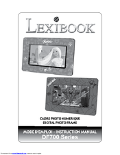 LEXIBOOK CADRE PHOTO NUMERIQUE Manual