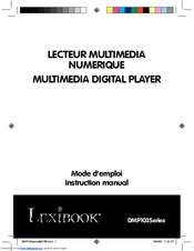 LEXIBOOK DMP103 Series Instruction Manual