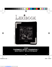 LEXIBOOK THERMOCLOCK 