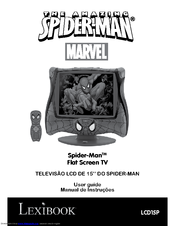LEXIBOOK Spider-Man LCD1SP User Manual