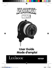 LEXIBOOK Spider Man NS10SP User Manual