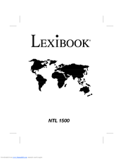 LEXIBOOK NTL1500 Instruction Manual
