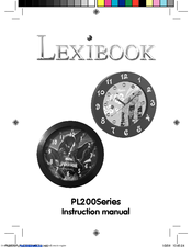 LEXIBOOK PL200BB Instruction Manual